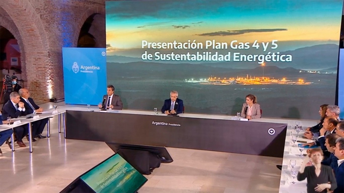 Alberto Fernández: "Podemos convertir a la Argentina en un enorme proveedor de energía"