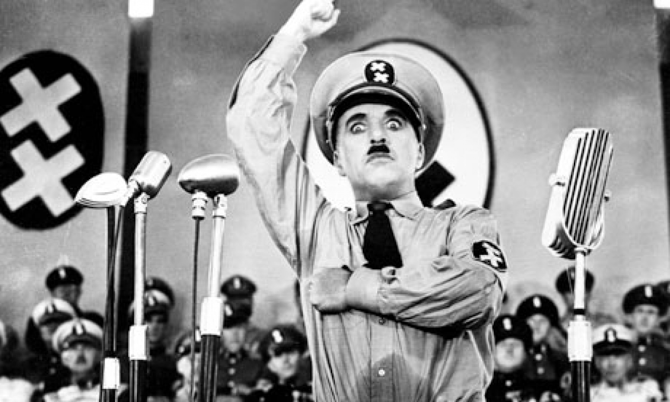 Charles Chaplin, enfrenta a Hitler, en el apogeo del nazismo