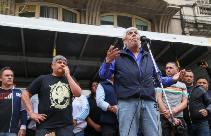 “Yo lo apoyaría”, el respaldo de Hugo Moyano a una eventual candidatura de Alberto Fernández