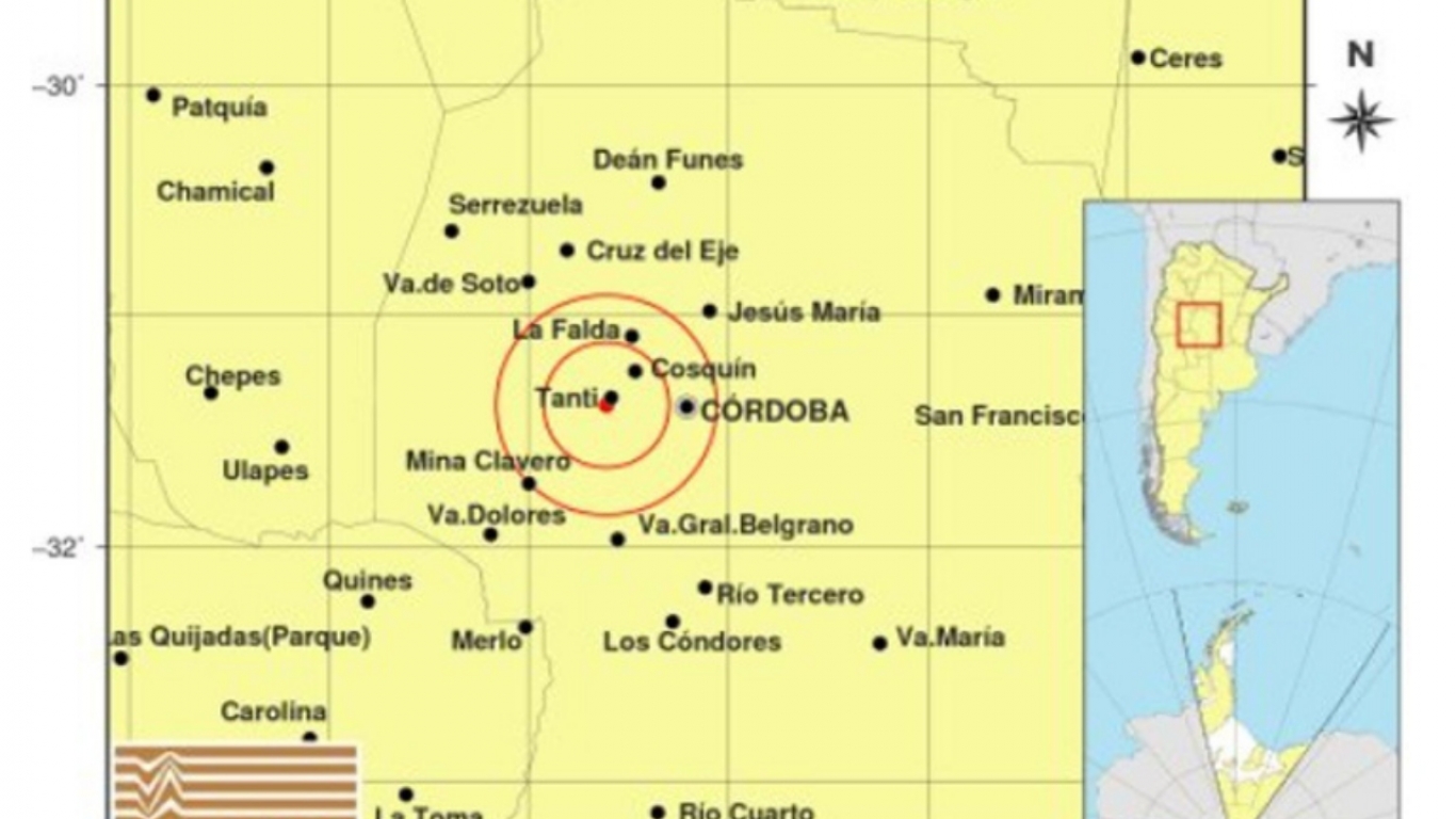 "Descartamos que el sismo de Córdoba de hoy haya sido una réplica del sismo de San Juan", Patricia Alvarado