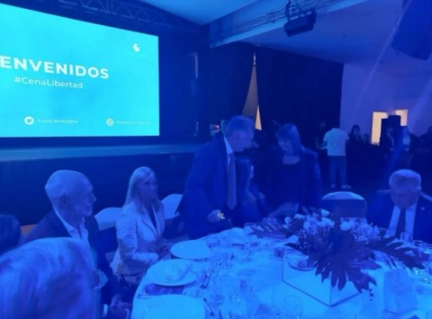 Macri, Patricia Bullrich y Larreta se mostraron juntos para fortalecer al PRO en la cena de la Fundación Libertad