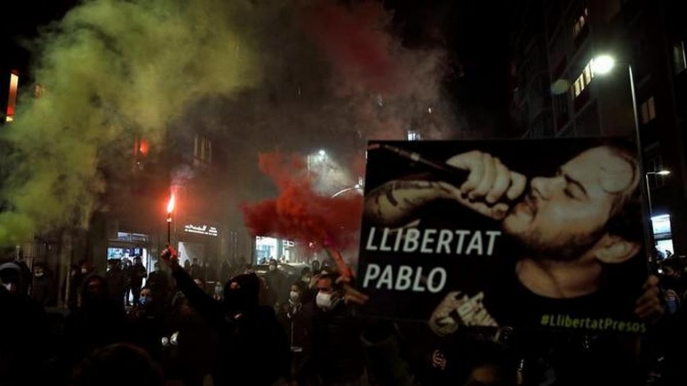 "Pablo Hasél: La injusticia de la justicia española: un artista preso por opinar"