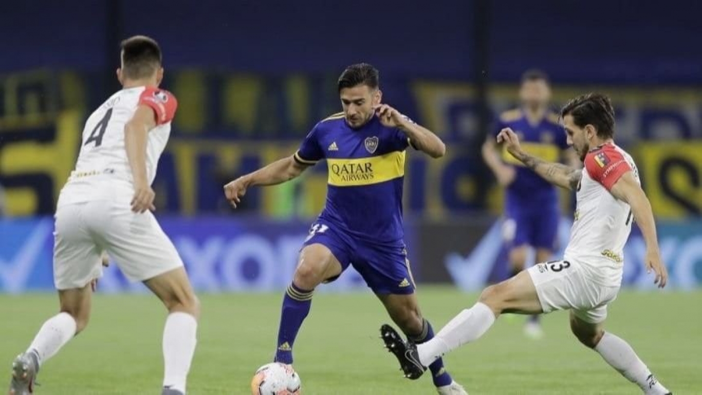Boca goleó a Caracas de Venezuela por 3 a 0 y llega de la mejor manera a octavos