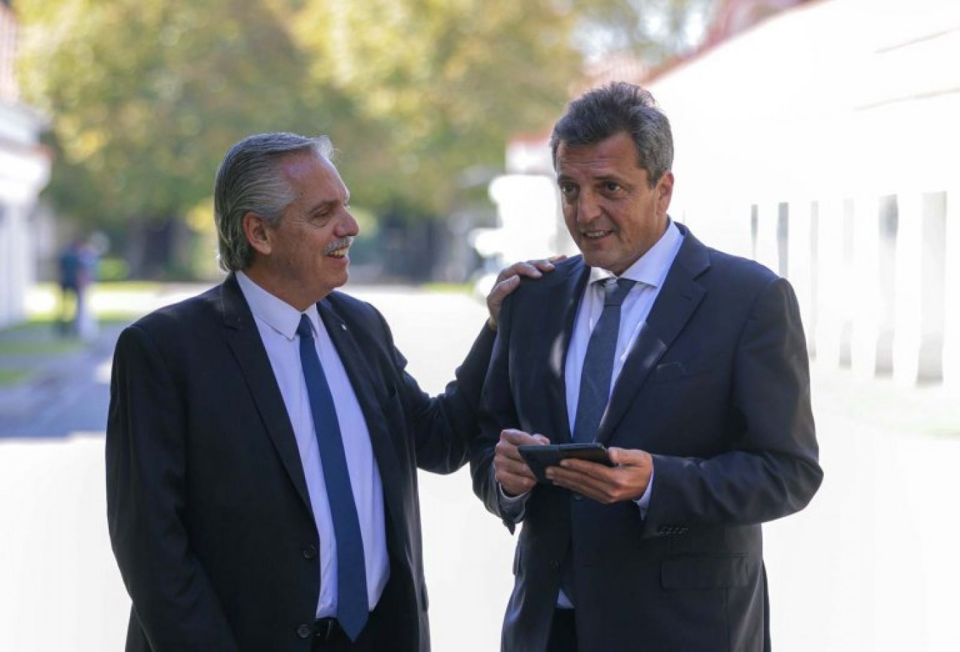 Alberto Fernández se reunió en Olivos con Massa, en medio de la escalada del dólar blue