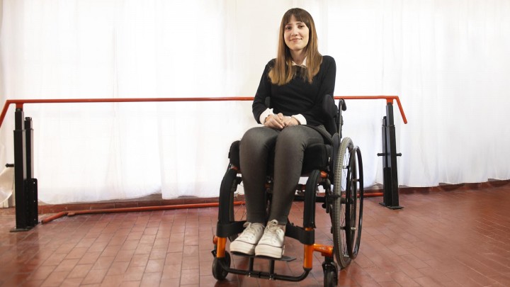 &quot;La silla de ruedas es parte de mi cuerpo...&quot; Tamara Román
