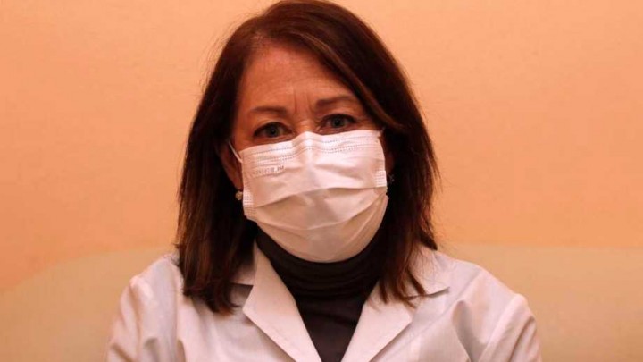 "En este momento hay mas cola para testearse que vacunarse, es una pena..", Dra. Cristina Orlandi.